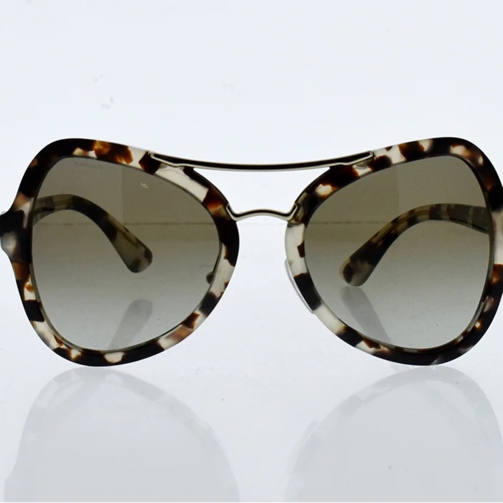 Prada- Spotted Opal Brown/Green Gradient by Prada for Women Sunglasses
